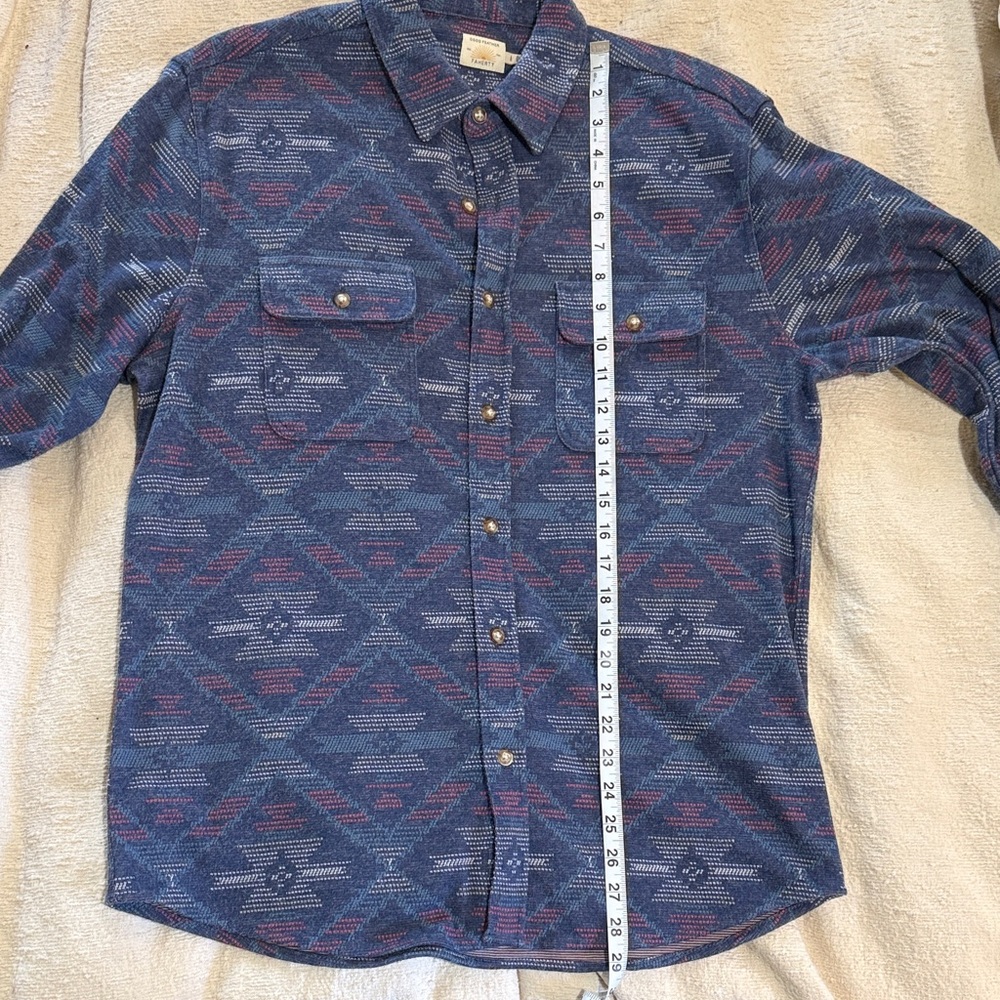 Faherty Good Feather Legend Button Up Casual Shirt - image 5